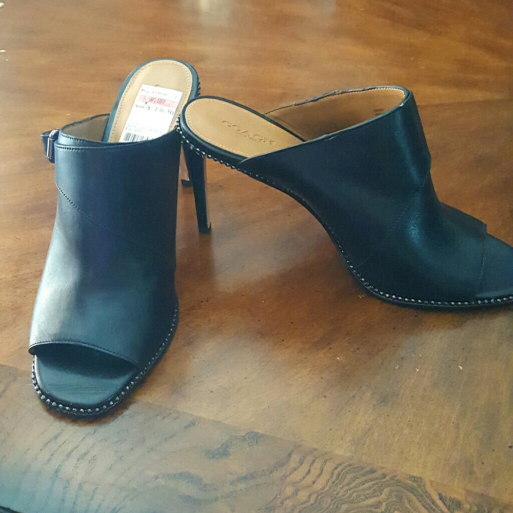 Coach mule heels