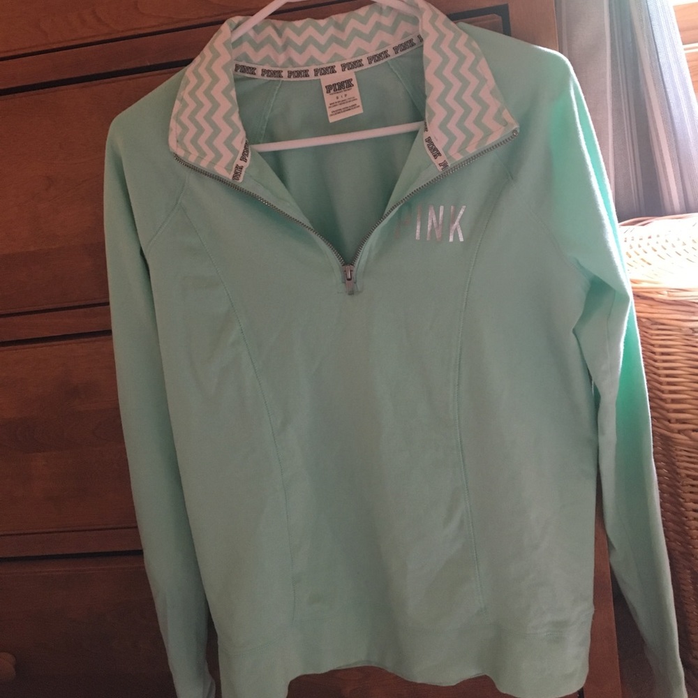 Quarter zip up sweatshirt