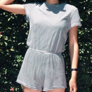 American apparel tshirt romper