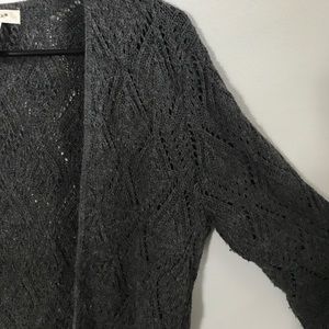Grey cardigan