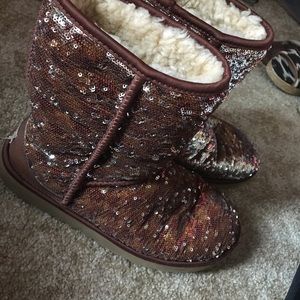 Sequin uggs
