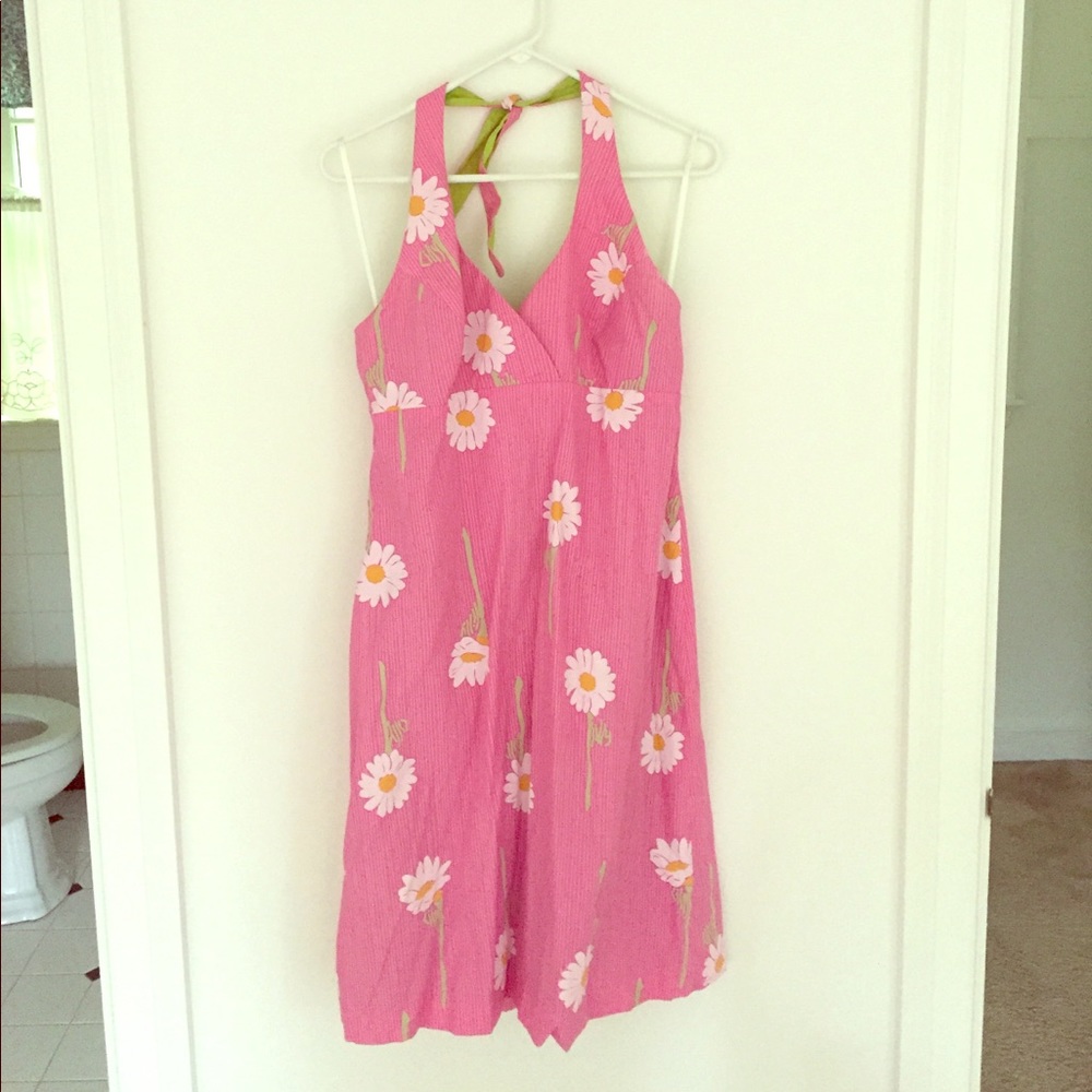 Lilly Pulitzer Spring Halter Dress