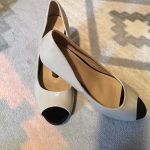 Nude heels. Lane Bryant size 10.