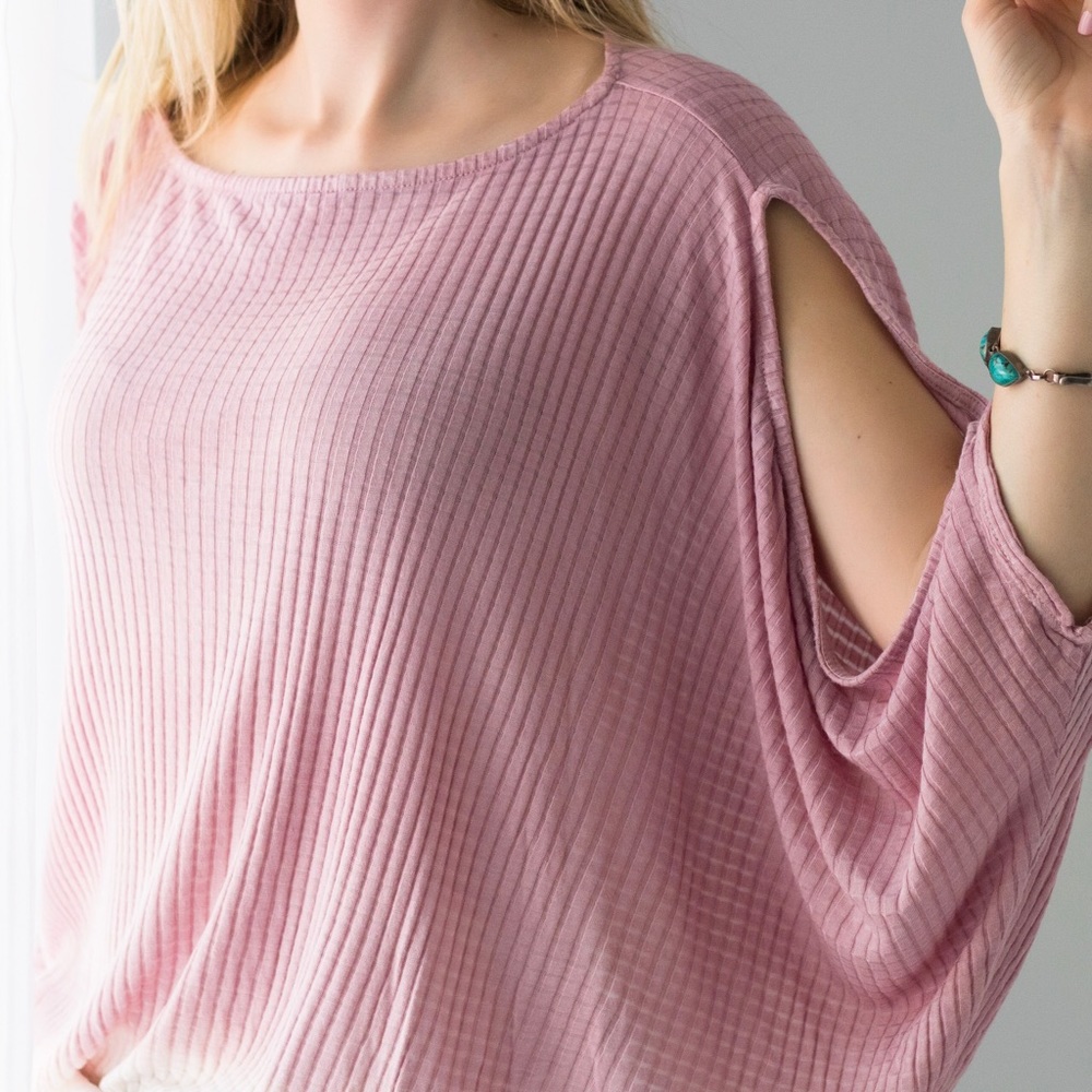 Ombré Mauve Top *LAST 1! - Picture 6 of 8