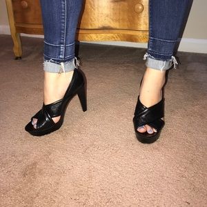 Michael Kors wrap platform