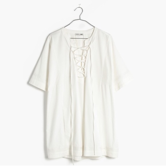 NWOT! Madewell x Daryl K Beverly Lace-up Dress - Picture 5 of 8