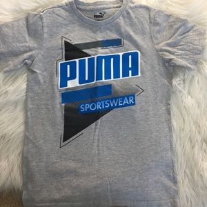 Boys Puma Short Sleeve Shirt
