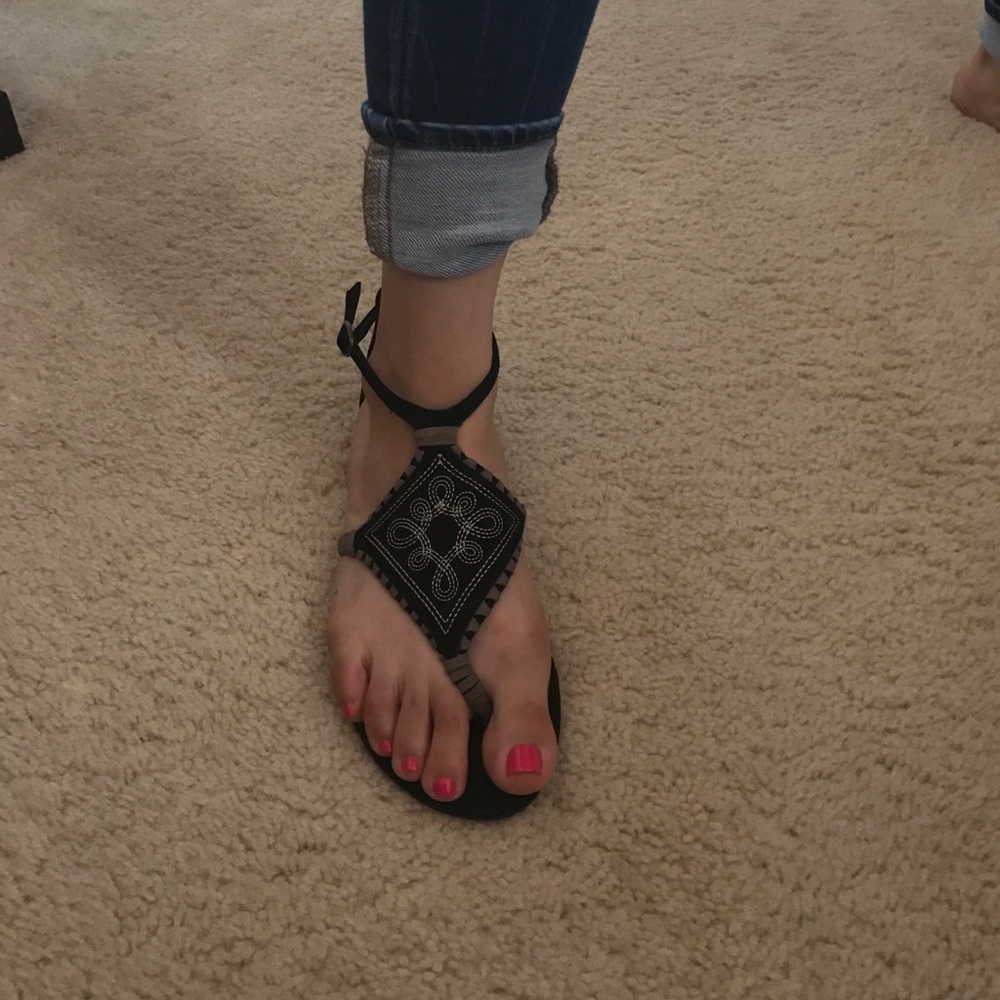 Super cute Black Sandals