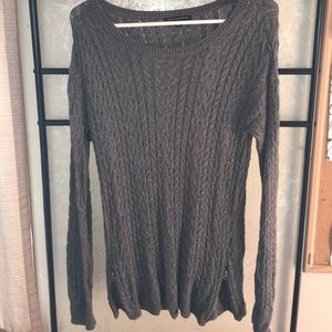 American eagle zip sweater