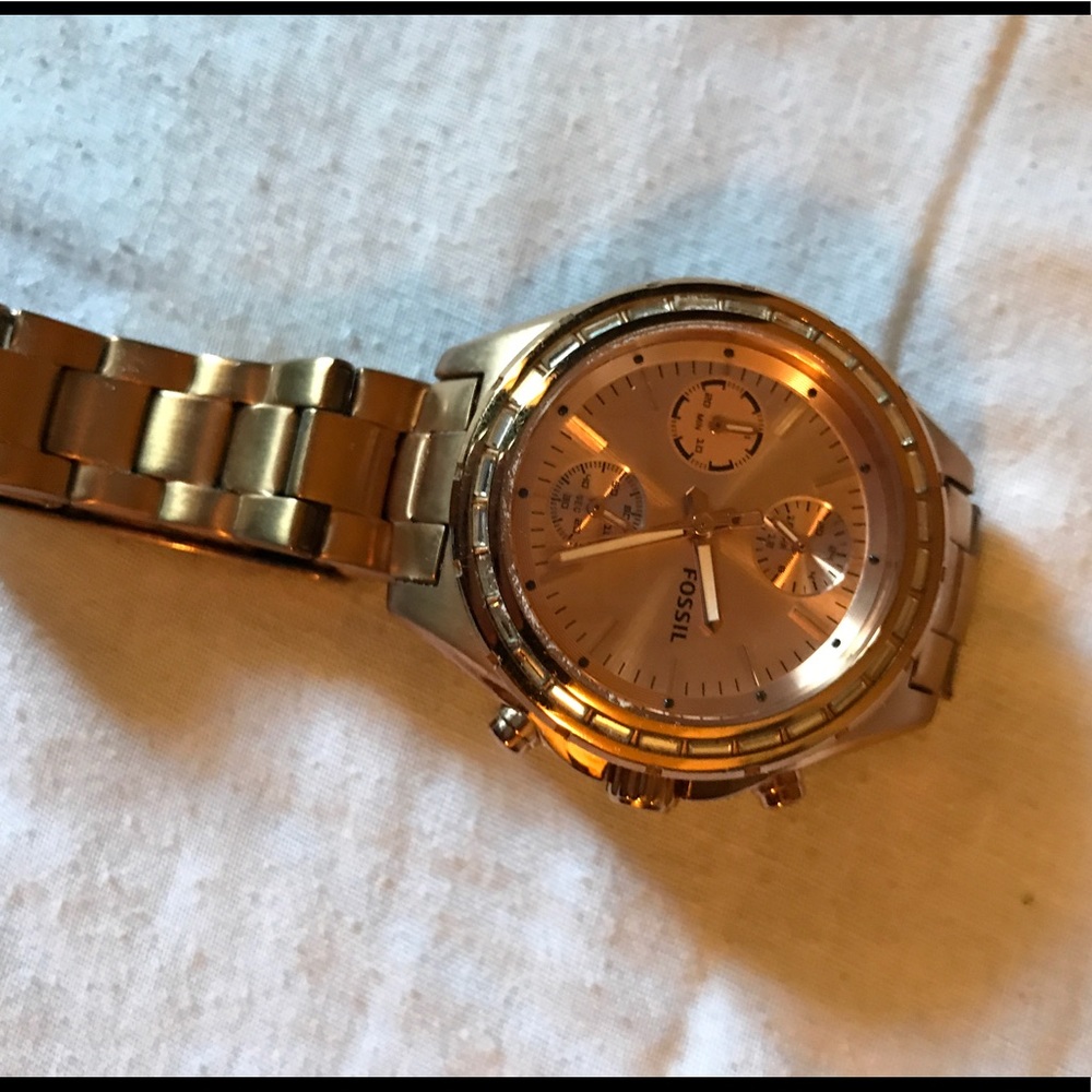 Fossil Watch Rose Gold