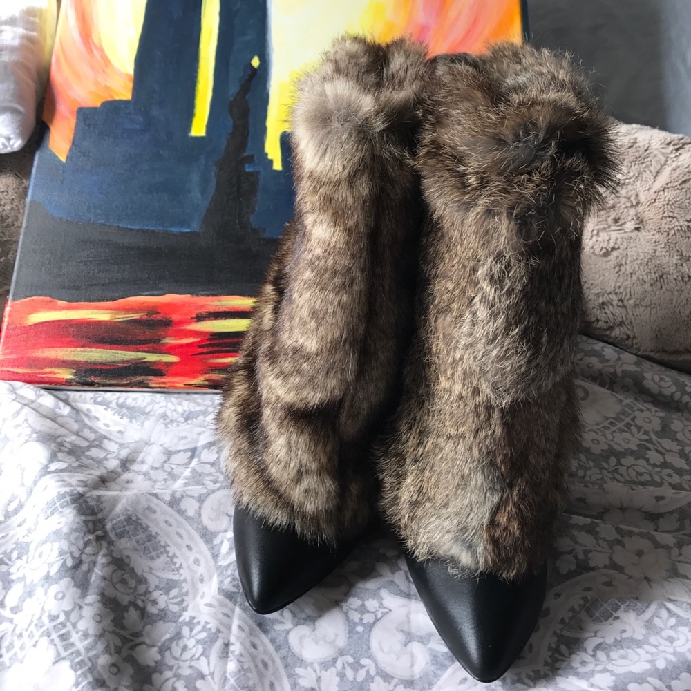 Real Fur boots