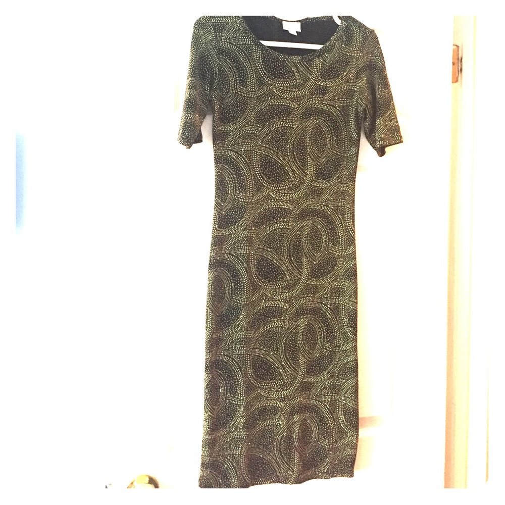 Lularoe xxs Julia holiday collection dress!