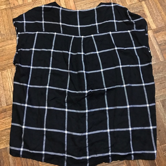 Torrid Plaid Faux Wrap Top Size 0 (L) - Picture 4 of 4