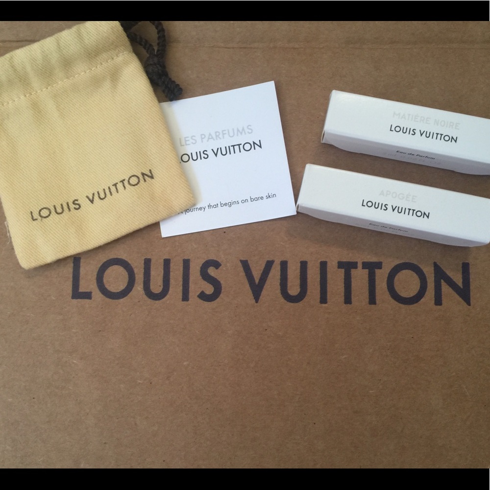 Authentic Louis Vuitton Dustbag w. Mini perfume