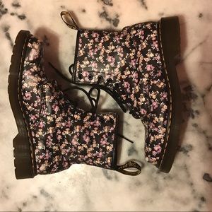 Floral Doc Martens