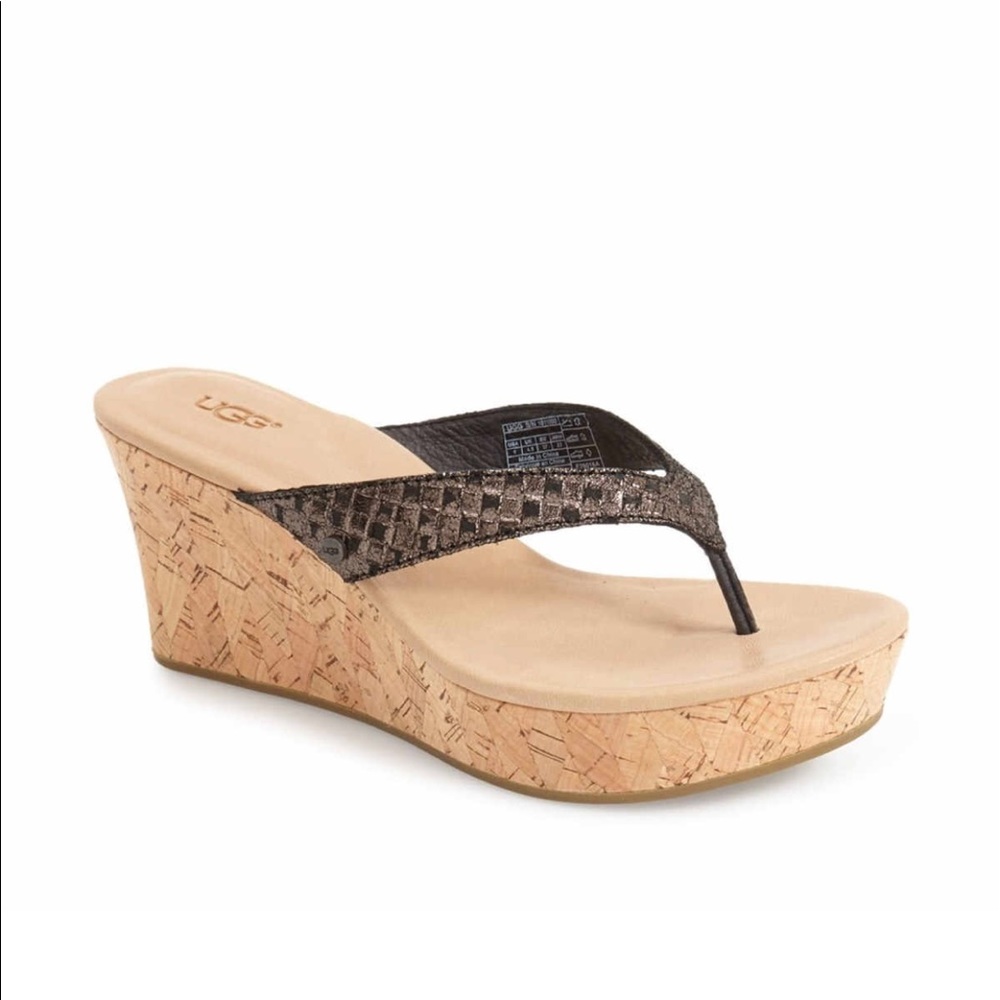 NWT UGG Wedge Sandals