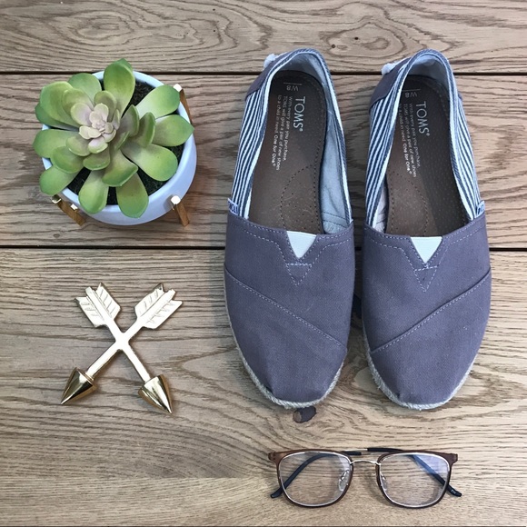 TOMS Shoes - TOMS Striped Classic Slip-on Shoes