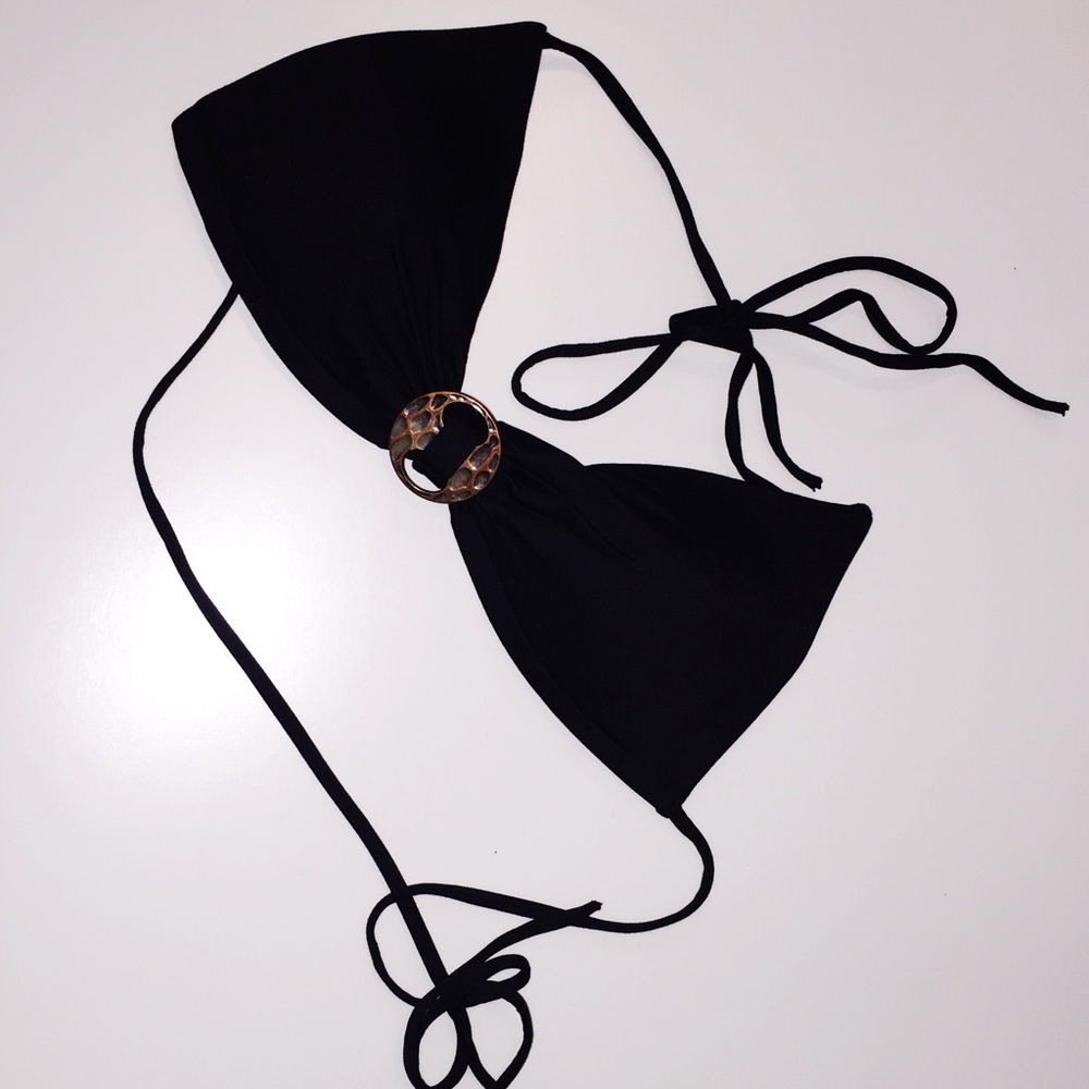 Black Bathing Suit Top