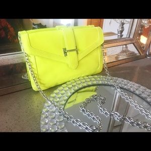 Aldo Cross body Bag/Clutch - Neon