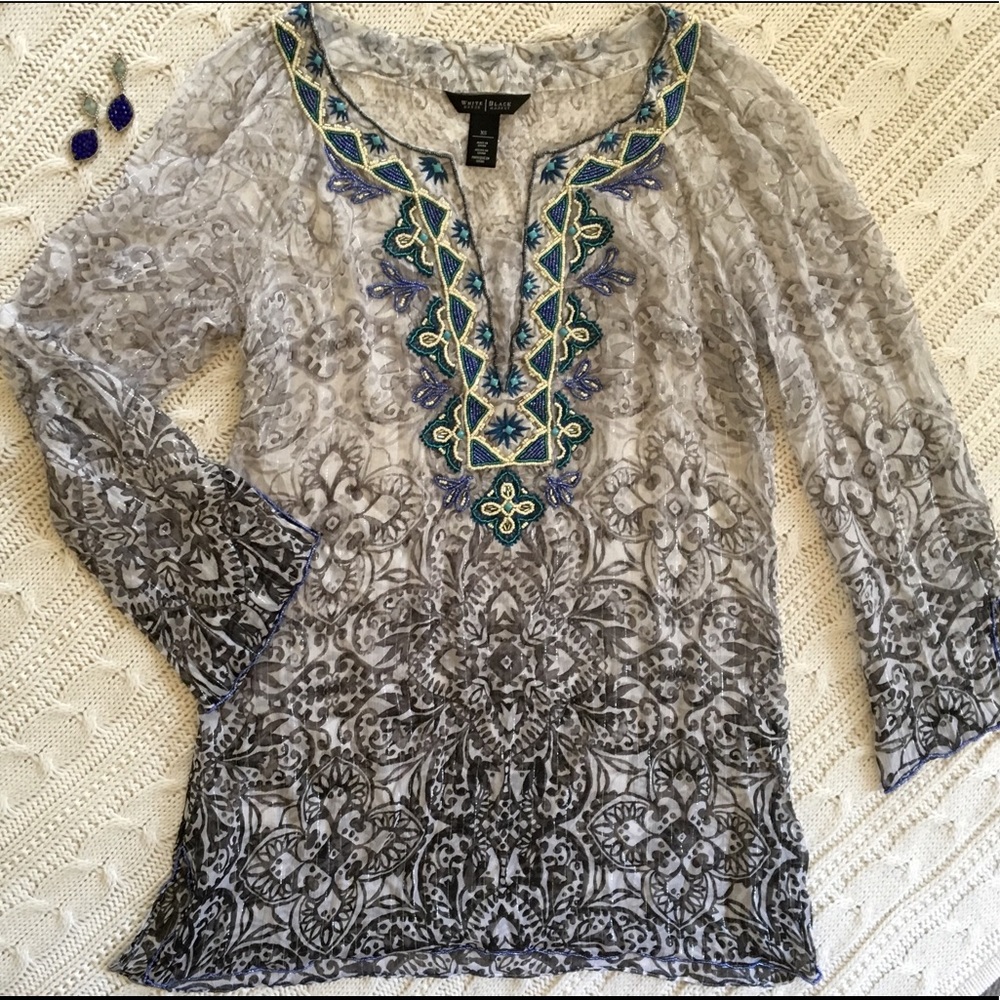 White House Black Market Tunic