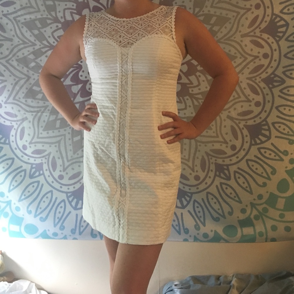 Brand-new white Lilly Pulitzer shift dress