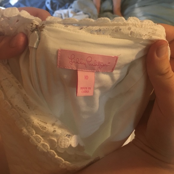 Brand-new white Lilly Pulitzer shift dress - Picture 4 of 4