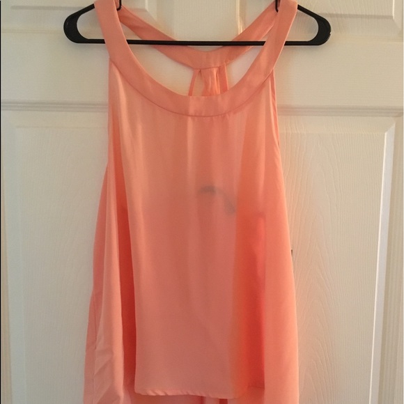 Peach Loose fitting Buckle Women's Shirt - Picture 7 of 7