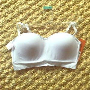 White Gilligan & Omalley seamless bandeau