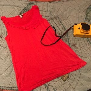 Merona Tanktop with Artistic Ruffles DONATING SOON