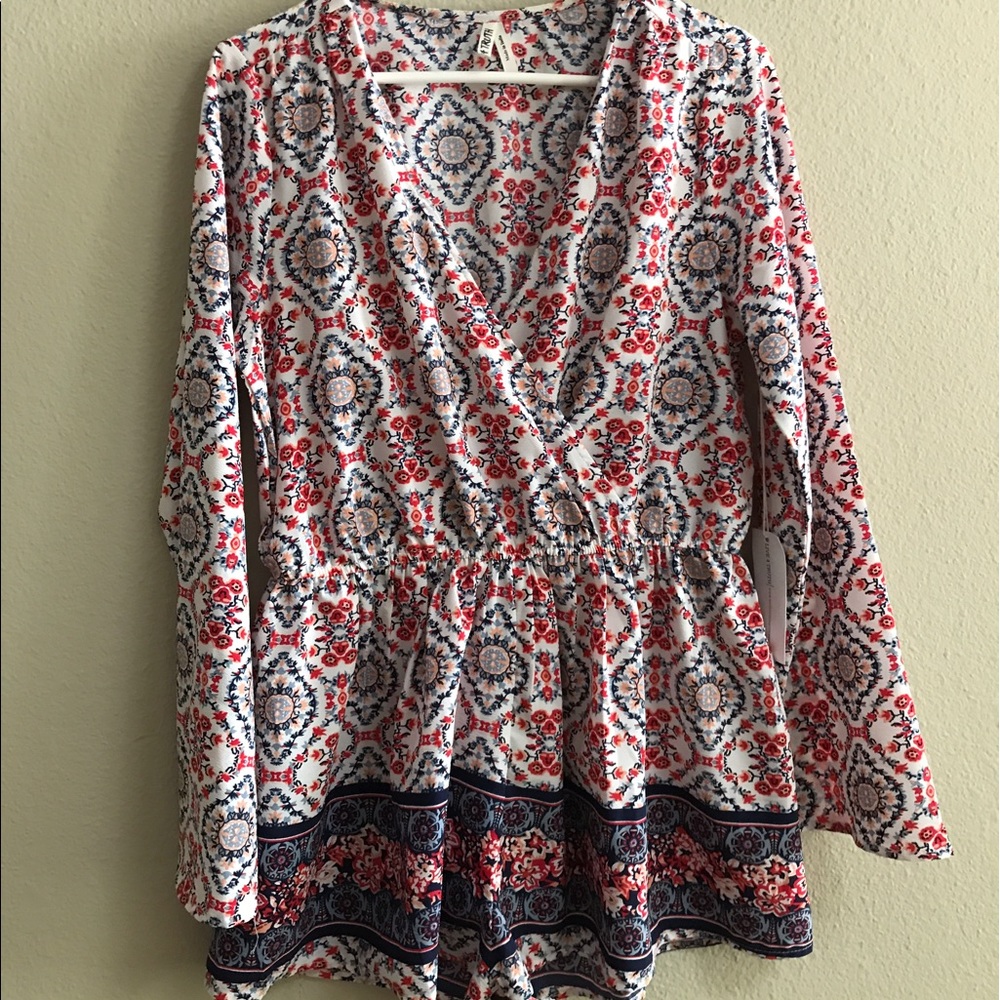 Red White & Blue Romper! NWT