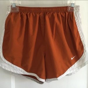 Burnt orange Nike shorts