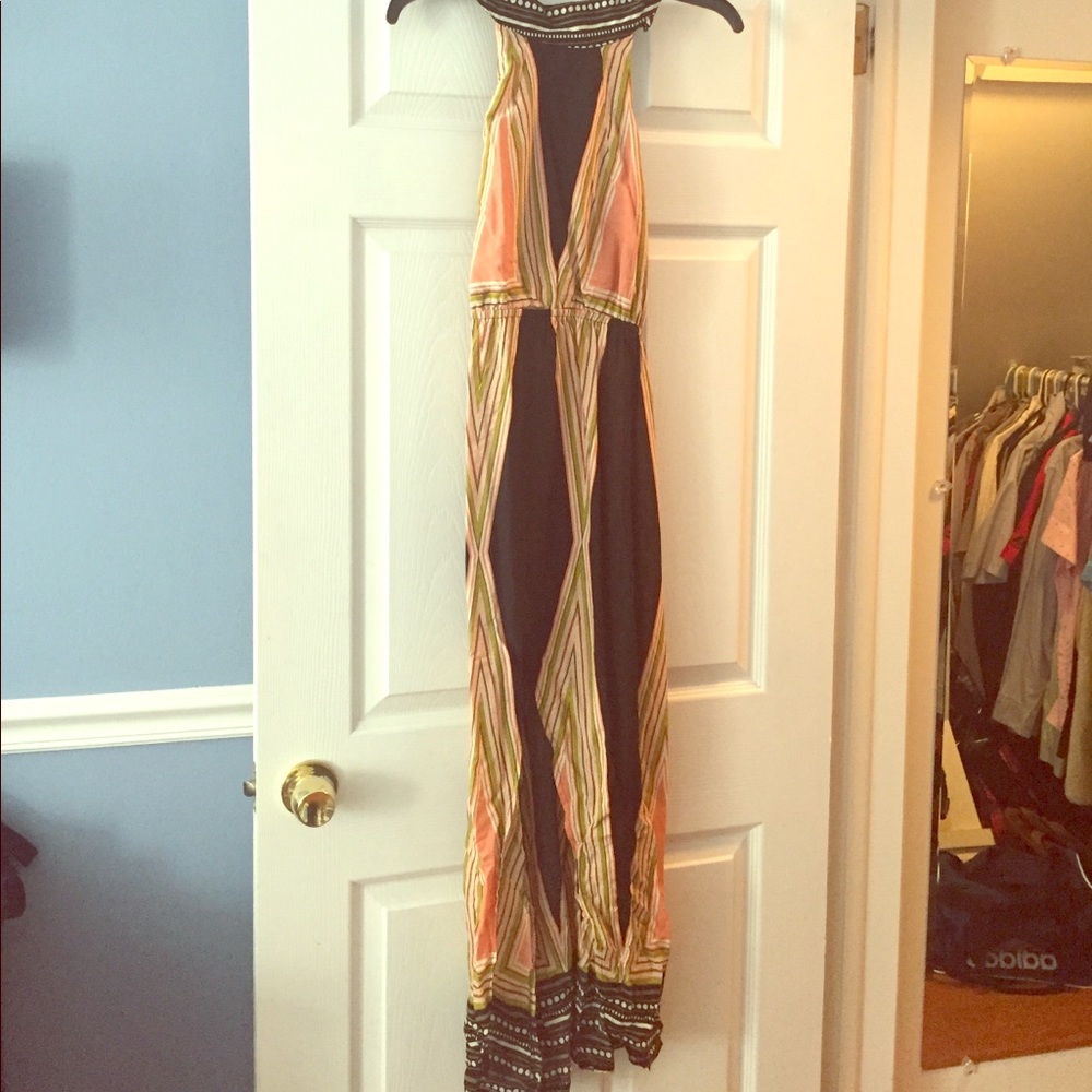 Black and pink summer dress!