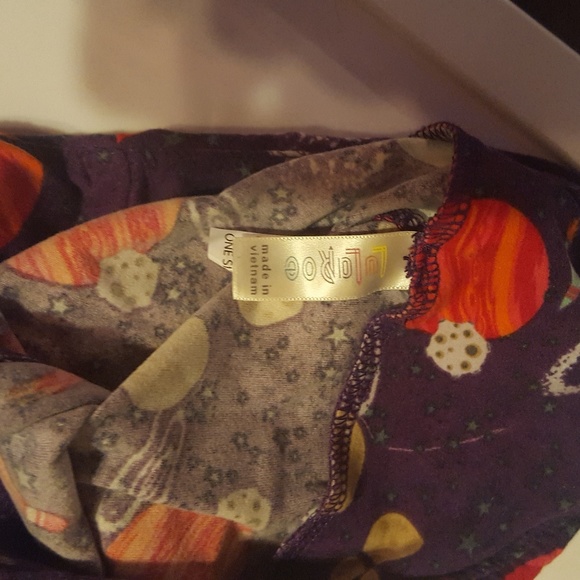 NWOT OS lularoe space leggings - Picture 2 of 2