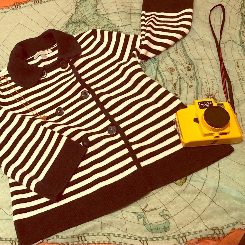 Old Navy Swing Fit Nautical Cardigan