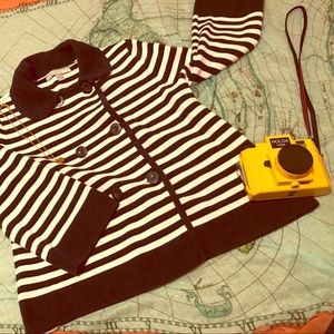 Old Navy Swing Fit Nautical Cardigan