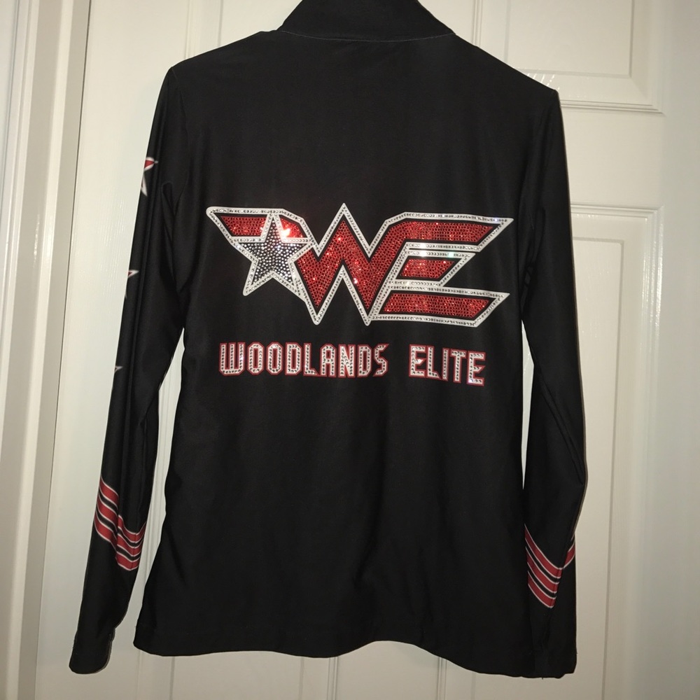 Woodlands Elite bling warm up jacket- size S