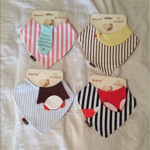 Bandana Bib 4 Pack