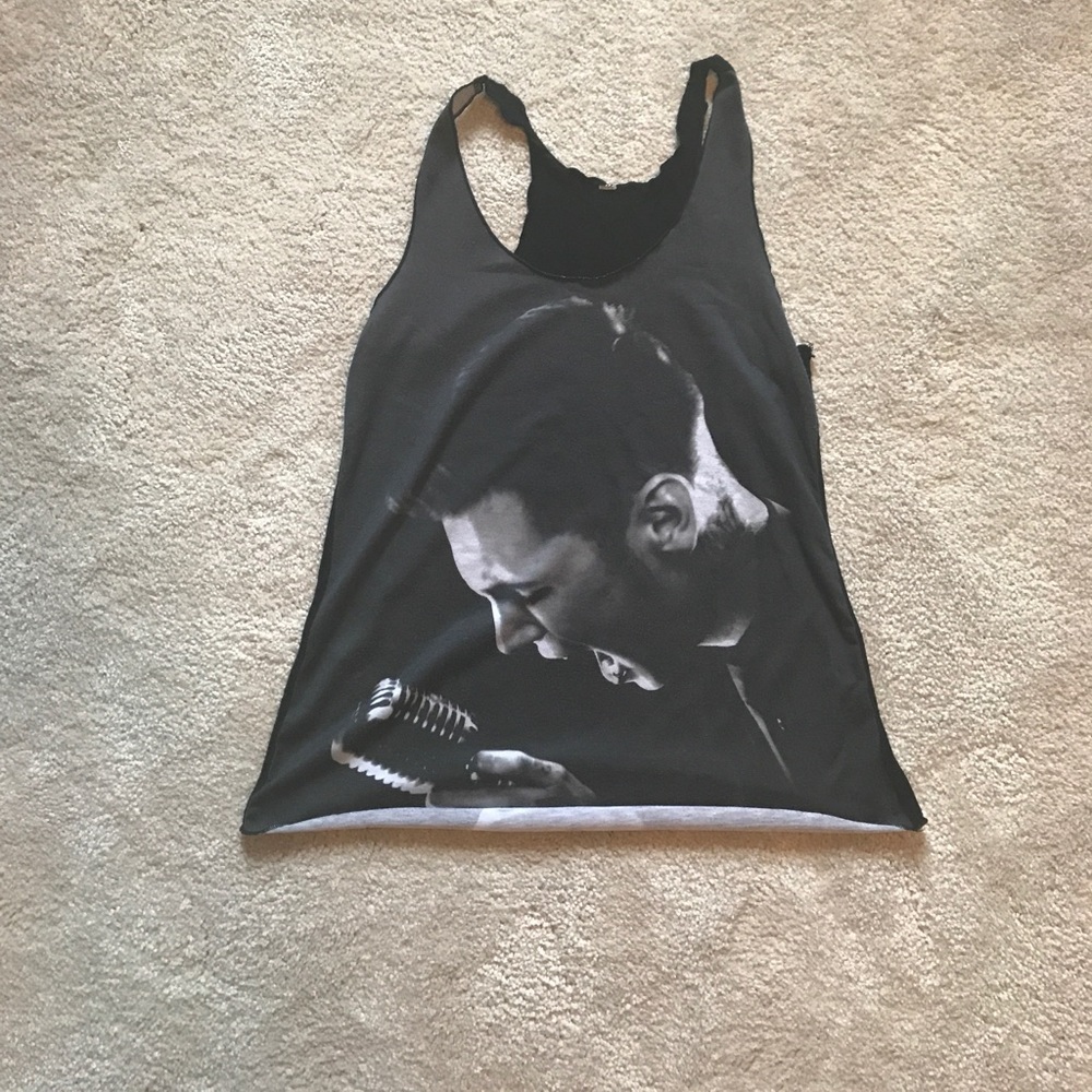 Andy Black Tank Top