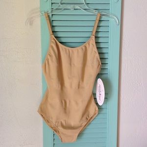 Revolution Dancewear Adult Small Leotard, Nude