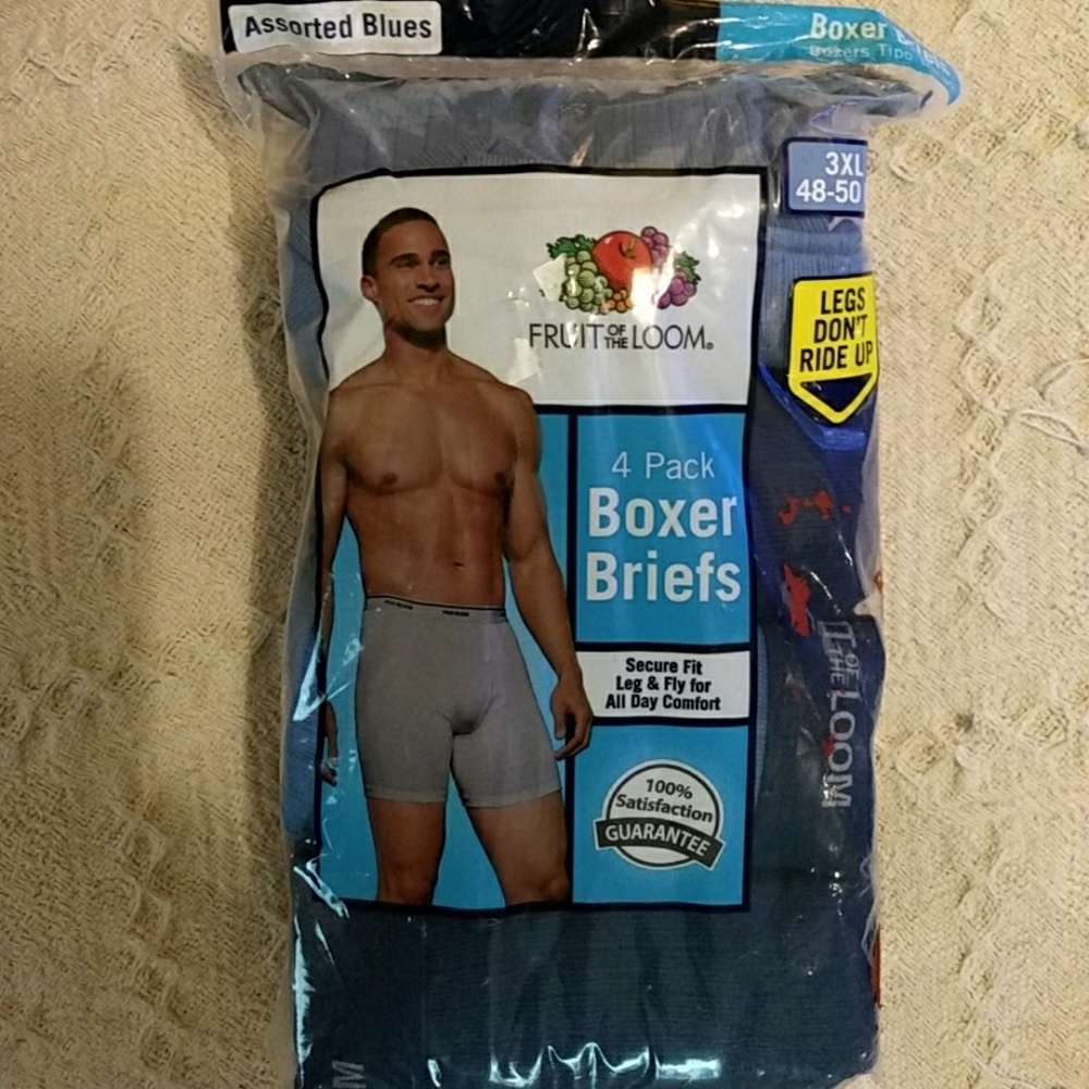 Men's  NEW Boxer Briefs- Plus size 3X