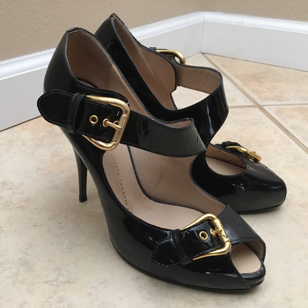 Giuseppe Zanotti patent leather heels