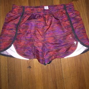 Colorful athletic shorts