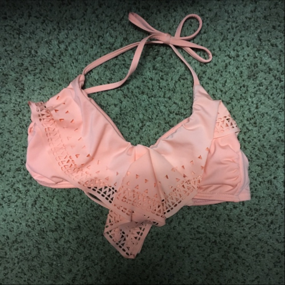 Peach/Orange Bathing Suit Top