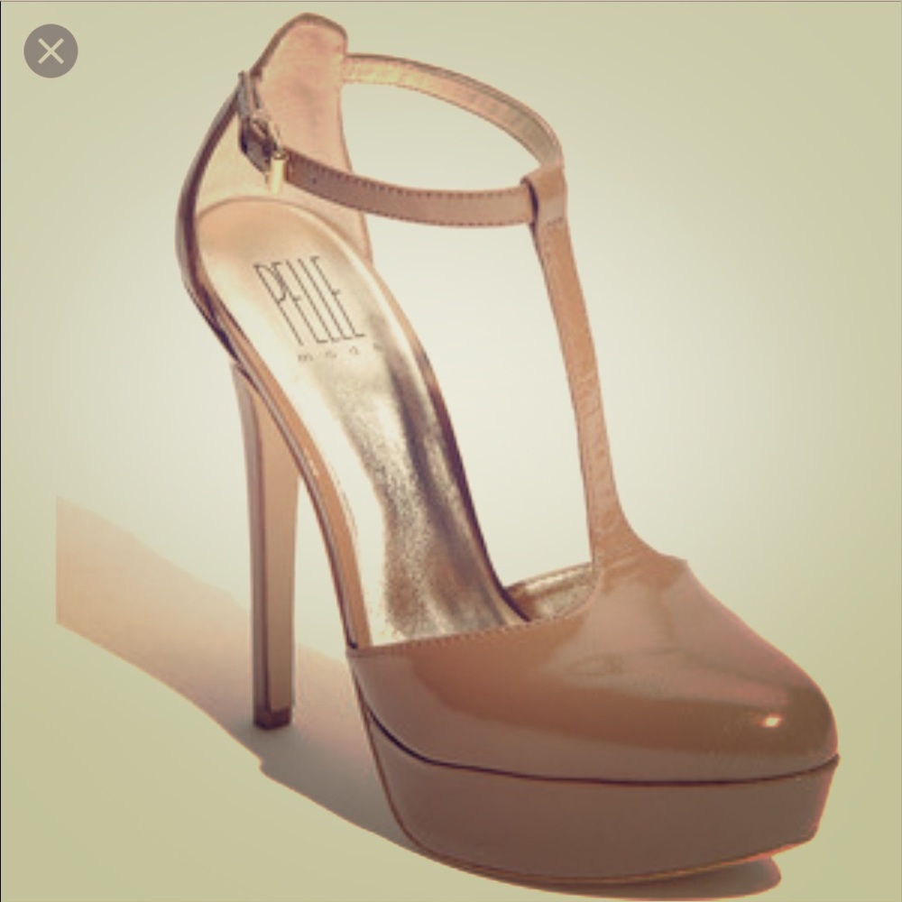 Patent leather Pelle moda heels