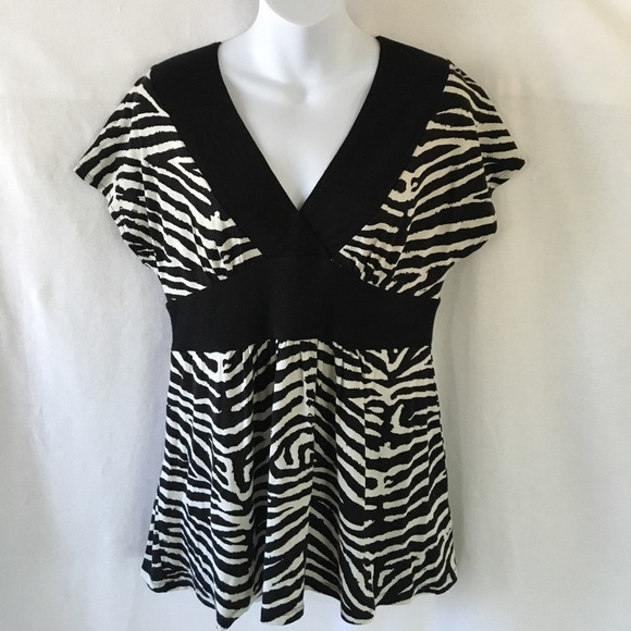 MiChAel K0rS zeBra pRiNt t0p - Picture 1 of 6
