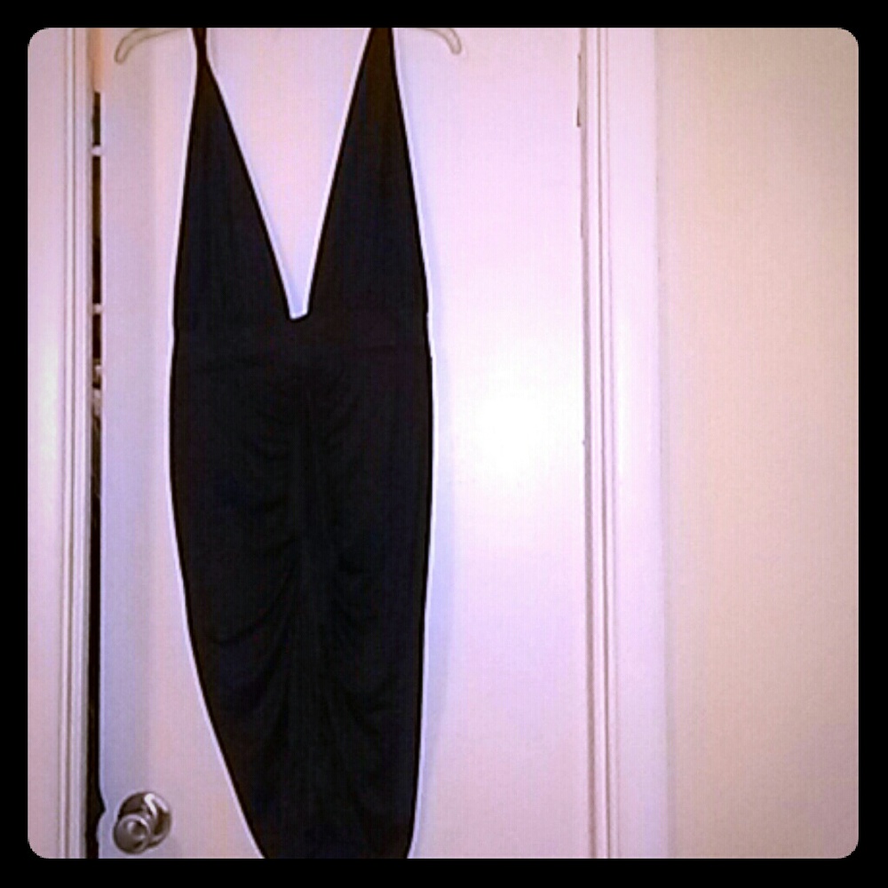 Black casual dress