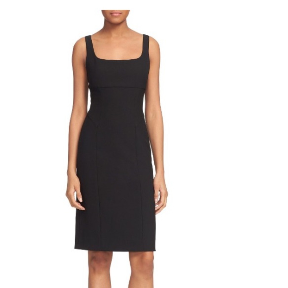 NWT DVF Myla Dress Black LBD Bodycon