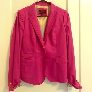 RARE Jcrew pink ORIGINAL schoolboy blazer