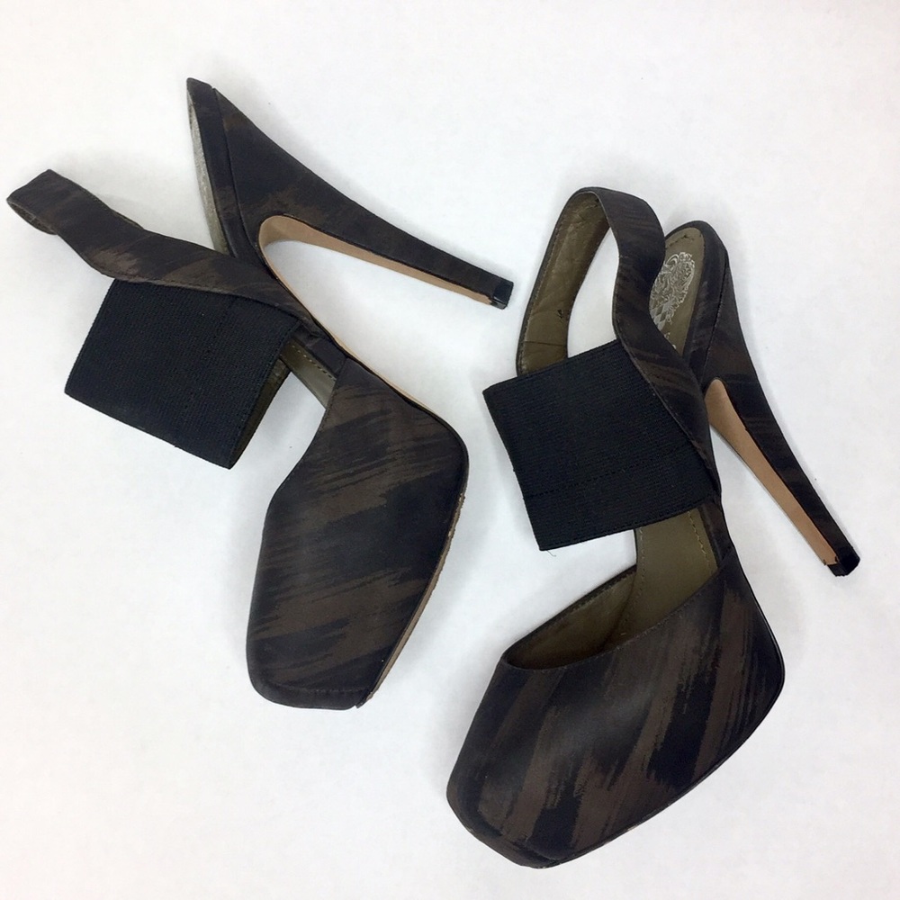 Vince Camuto Sling Back Pump Platform Heels