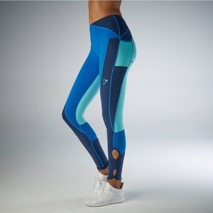 Gymshark Prism Blue Leggings